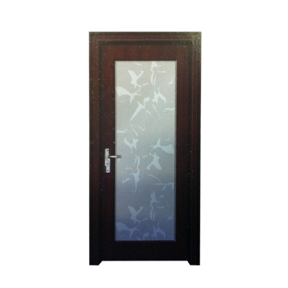 优质免漆含玻璃套装门 (多种色板备选，含门套，包安装）YJ-301