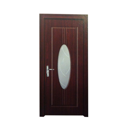 优质免漆含玻璃套装门 (多种色板备选，含门套，包安装）YJ-317